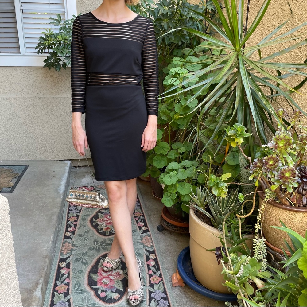 Vintage Y2K black Lulus cocktail dress